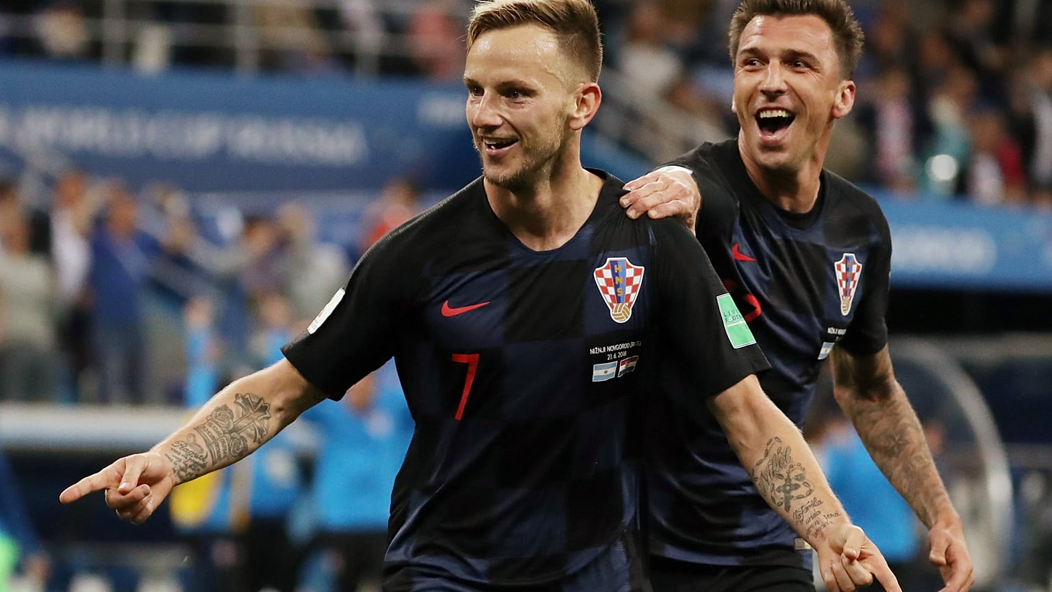 Horvátország kiütötte Argentínát