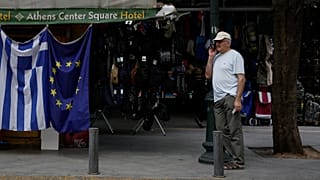 A Athènes, le "jour d'après" la crise