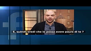 Battaglia aperta fra Salvini e Saviano a cui il ministro potrebbe togliere la scorta