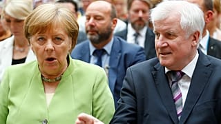Angela Merkel és Horst Seehofer