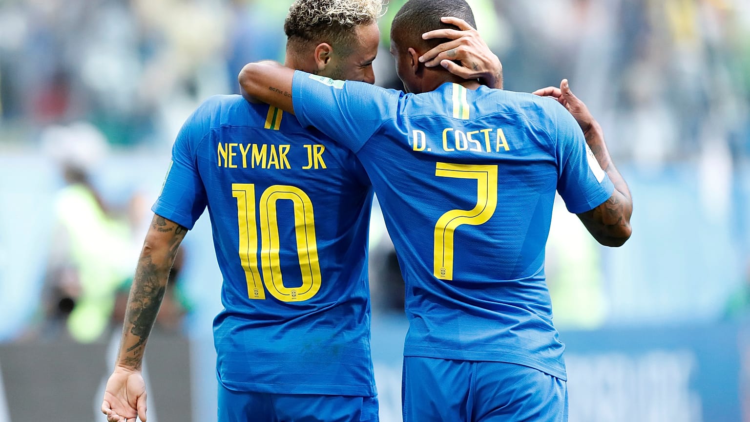 Brasilien mit spätem Sieg bei WM: 2:0 gegen Costa Rica 