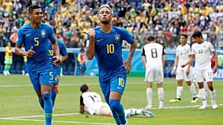Le Brésil enterre le Costa Rica (2-0)