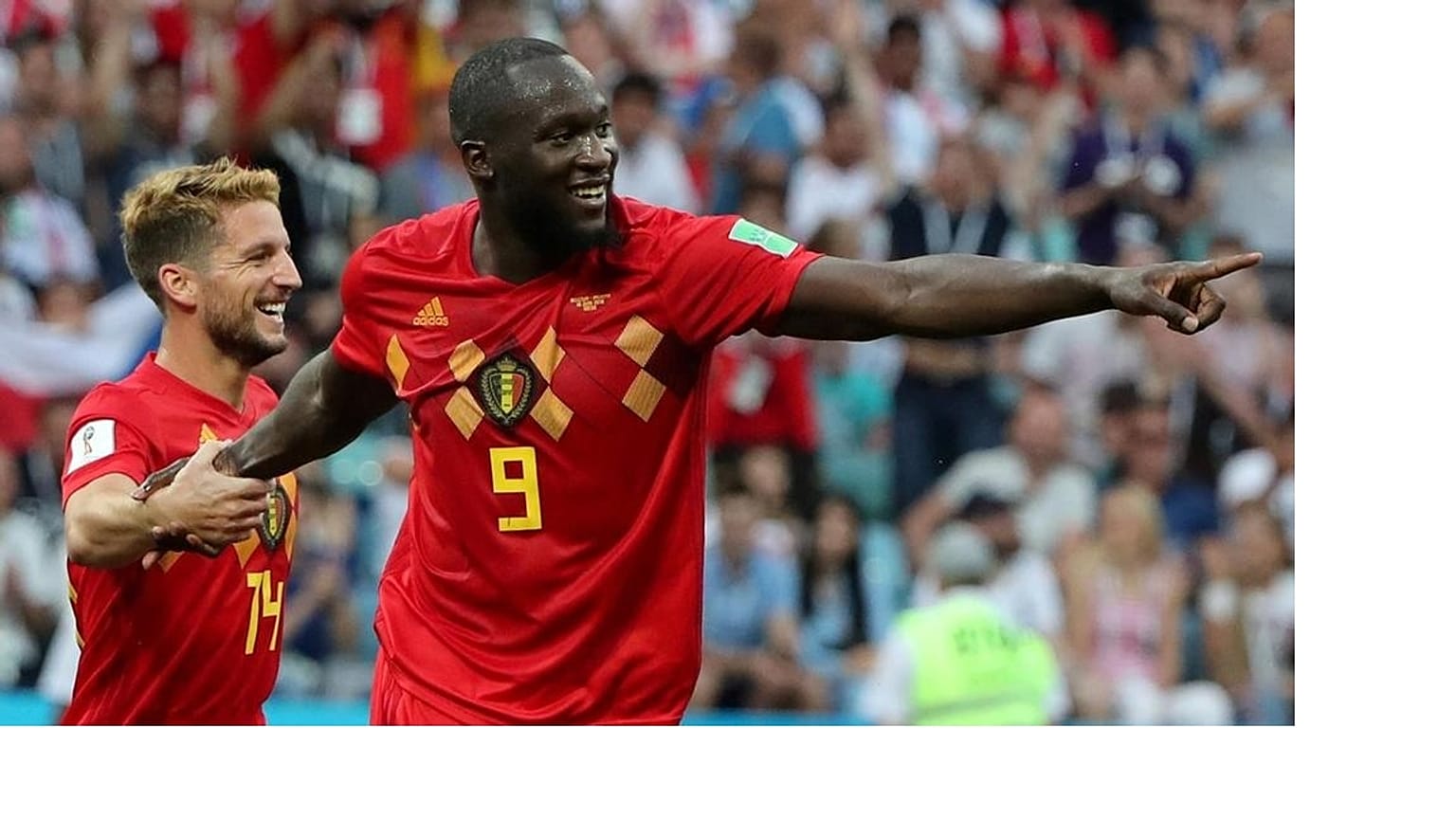 World Cup: Belgium defeats Tunisia 5-2