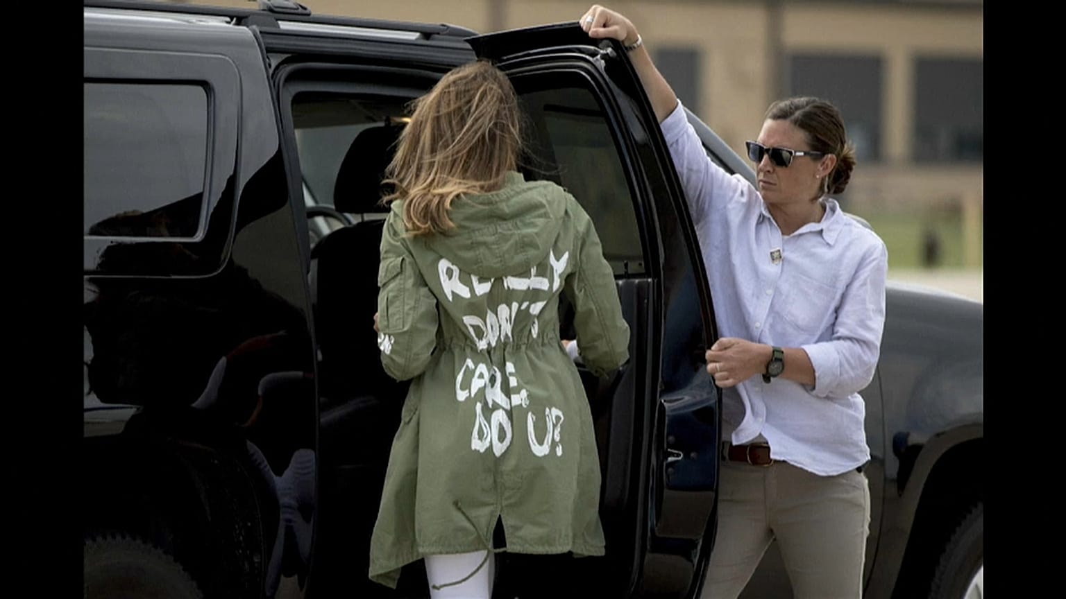 First Lady visits shelter for  child immigrants on US-Mexico border