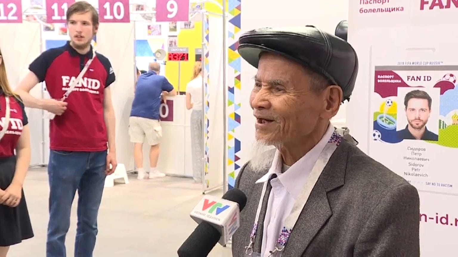Tran Hop, doyen des supporters