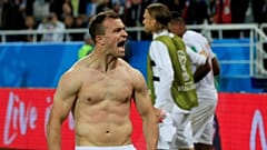 Shaqiri marcou o golo da vitória da Suíça aos 91 minutos
