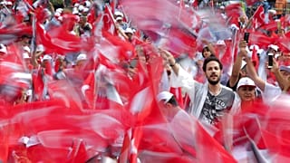 من إحدى الحملات الانتخابية التركية
