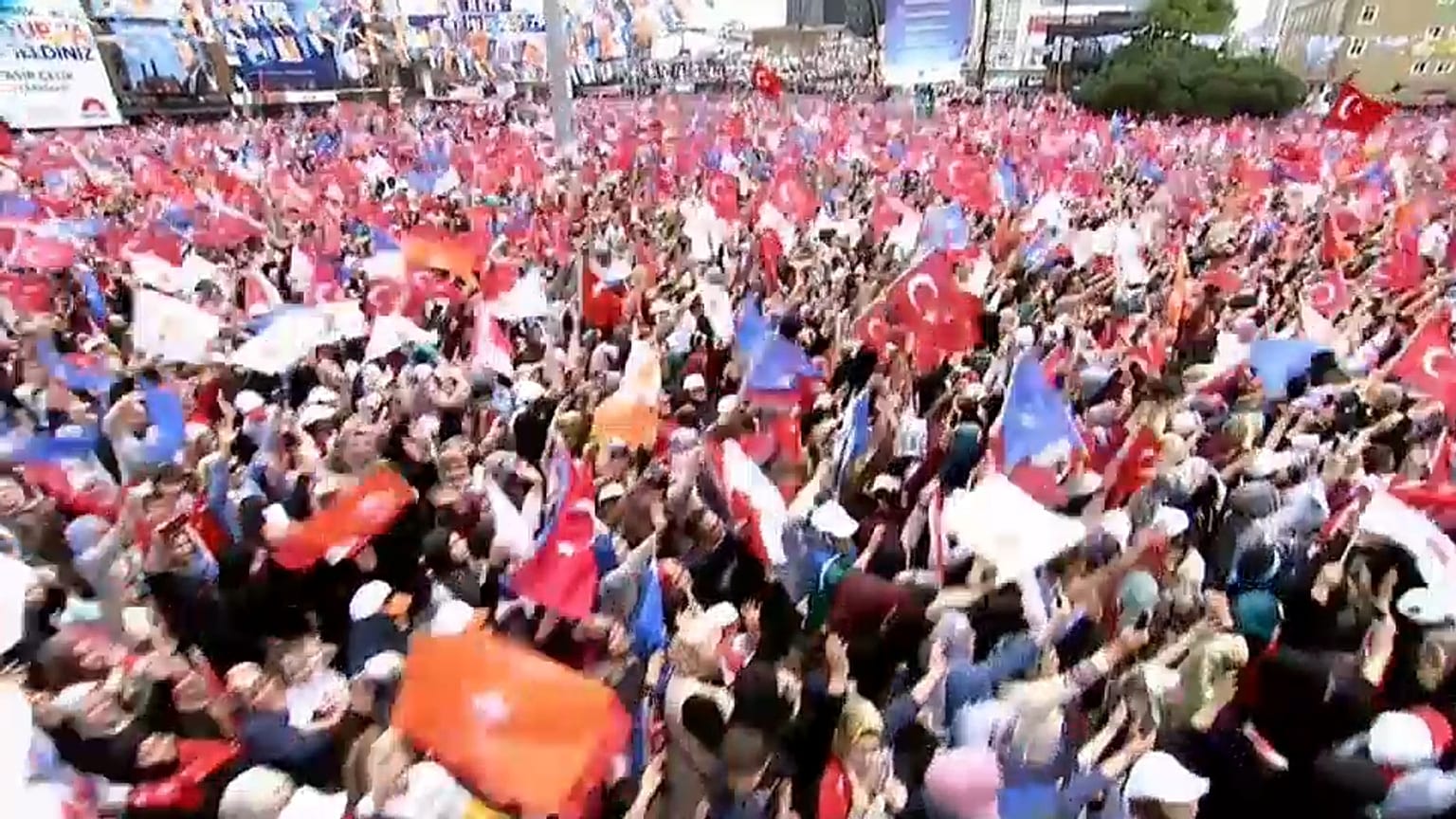 Final rallies held ahead of crucial Turkish elections