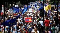 100-тысячный марш против "брексита" 