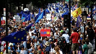 100-тысячный марш против "брексита" 