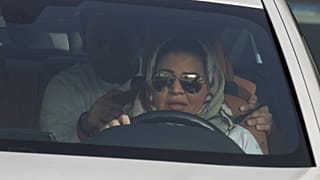 A Saudi woman at the wheel