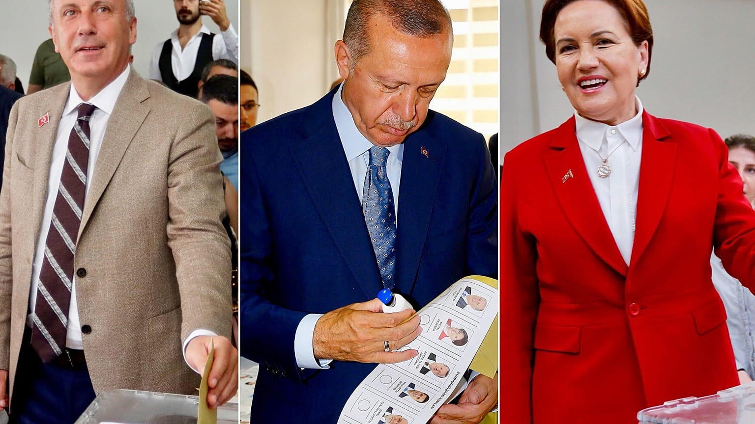 Cumhurbaşkanı ve Milletvekili Genel Seçiminde liderler oylarını kullandı.