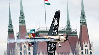 Légirevü Budapest belvárosában