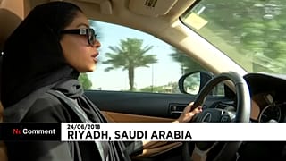 Saudi psychologist drives herself to work for first time in 21-year career as ban lifted