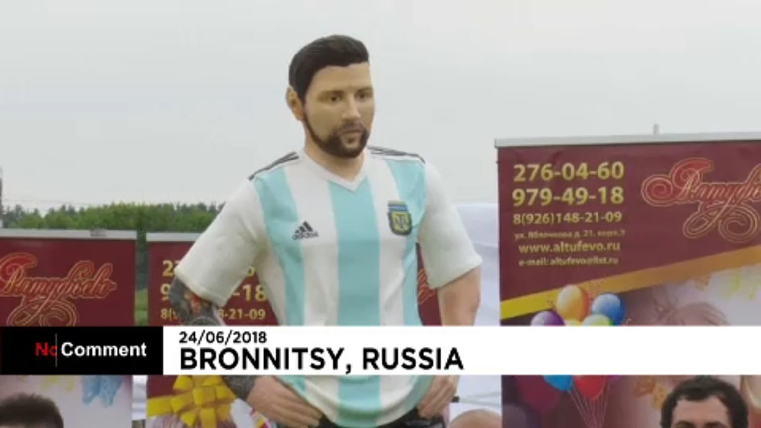 Óriási Messi-torta, 31 éves a sztár