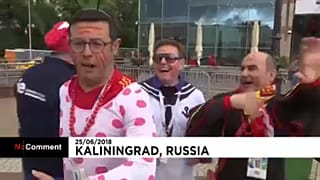 Reménykedő szurkolók Kalinyingrádban