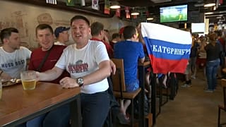 Россия - Уругвай: болельщики готовы