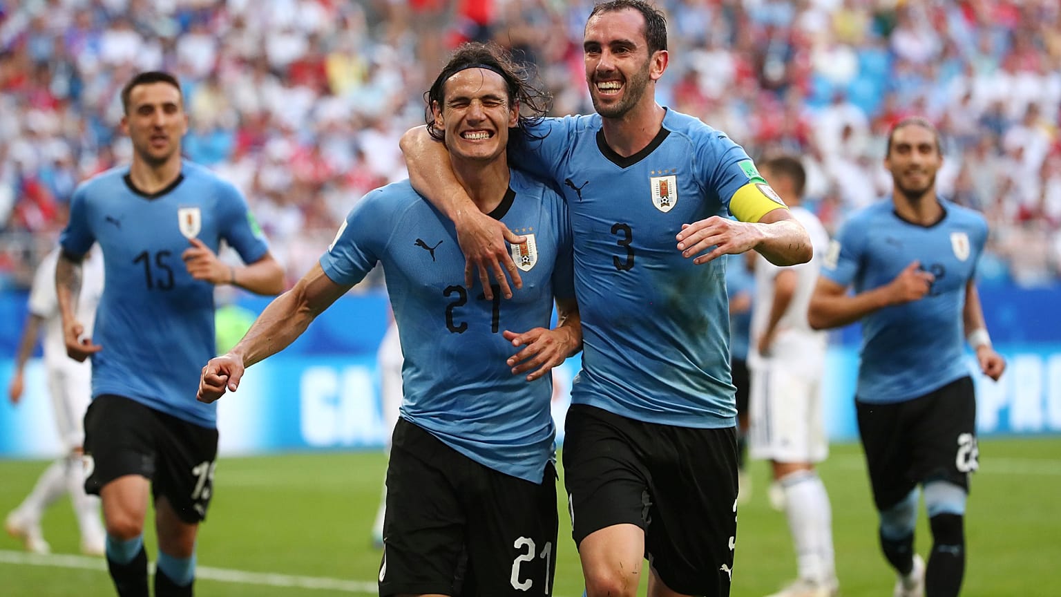 WM: Triumph für Uruguay in Gruppe A