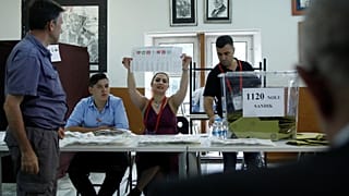 Εκλογικό κέντρο στην Τουρκία στις εκλογές της 24ης Ιουνίου 2018
