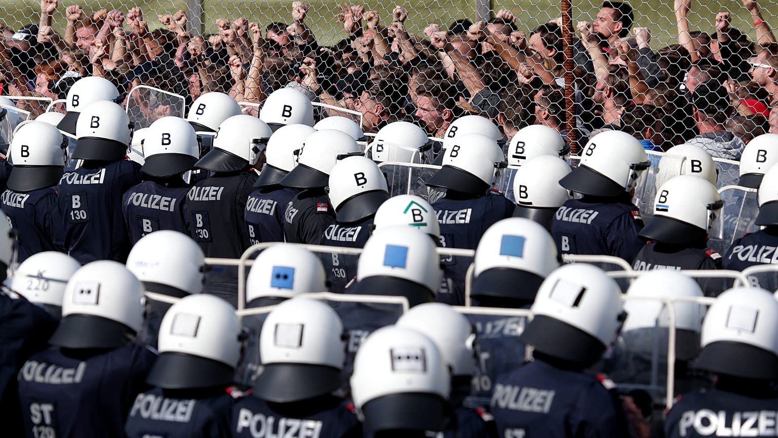 Österreich übt Grenzschutz 