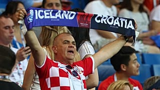 A Croatia fan