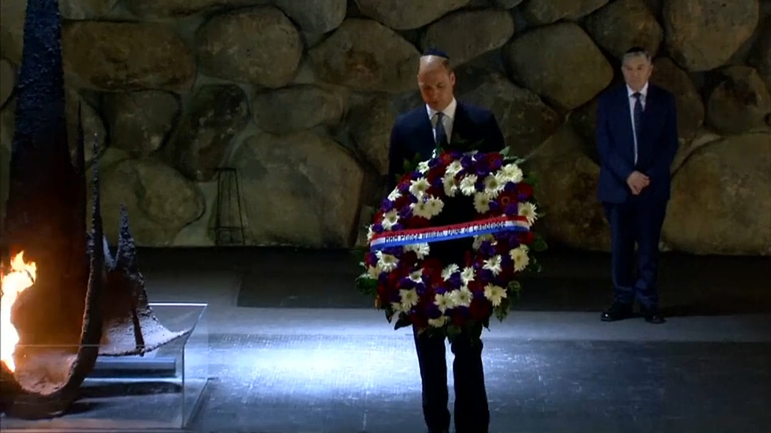 Prinz William besucht bei erster Israel-Visite Yad Vashem 