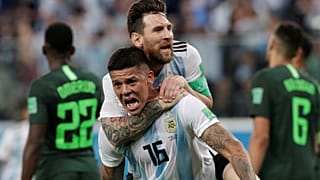 Argentina se clasifica para los octavos de final tras vencer a Nigeria (1-2)