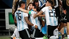 Futball-vb: Argentína továbbjutott