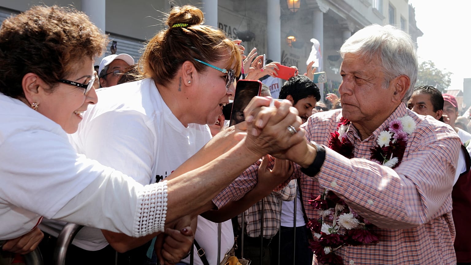 Andres Manuel Lopez Obrador, le candidat de la gauche mexicaine
