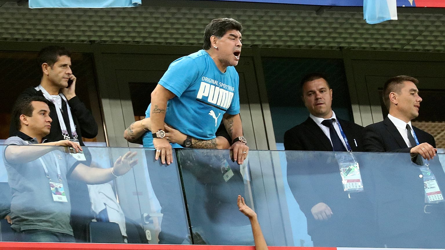 Maradona ricoverato in ospedale