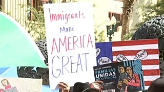 Etats-unis : manifs contre la "tolérance zéro" de Trump