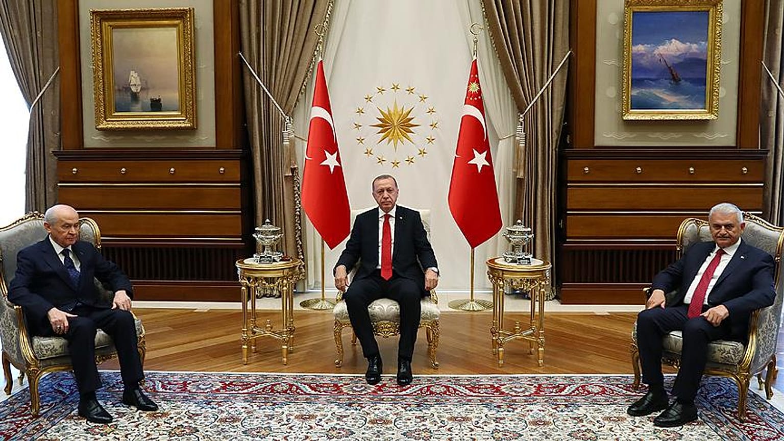 Erdoğan ve Bahçeli seçim sonrası ilk kez bir araya geldi