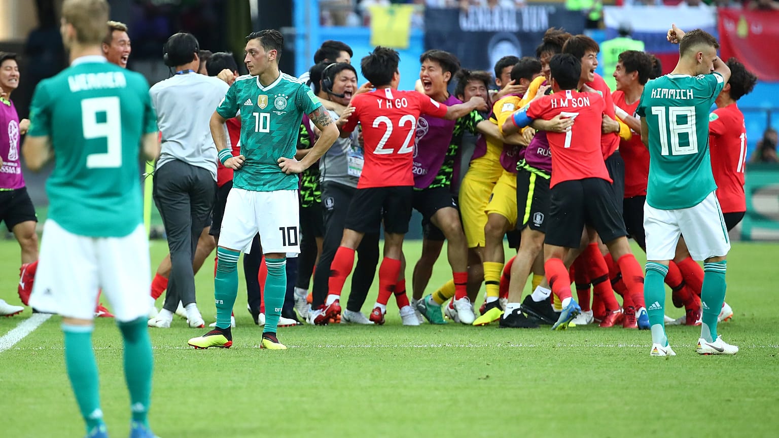 Alemanha eliminada do Mundial 2018