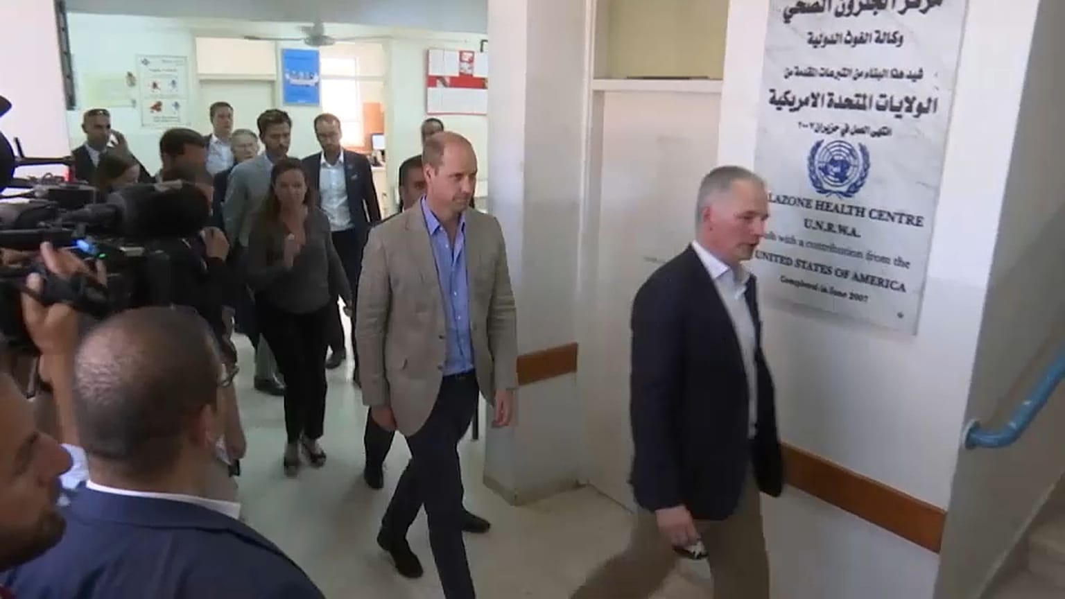 الأمير وليام يزور الضفة الغربية ويلتقي الرئيس عباس 