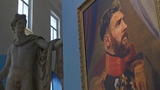 Ídolos do futebol imortalizados em poses de outros tempos