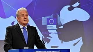 EU Migration Commissioner Dimitris Avramopoulos 