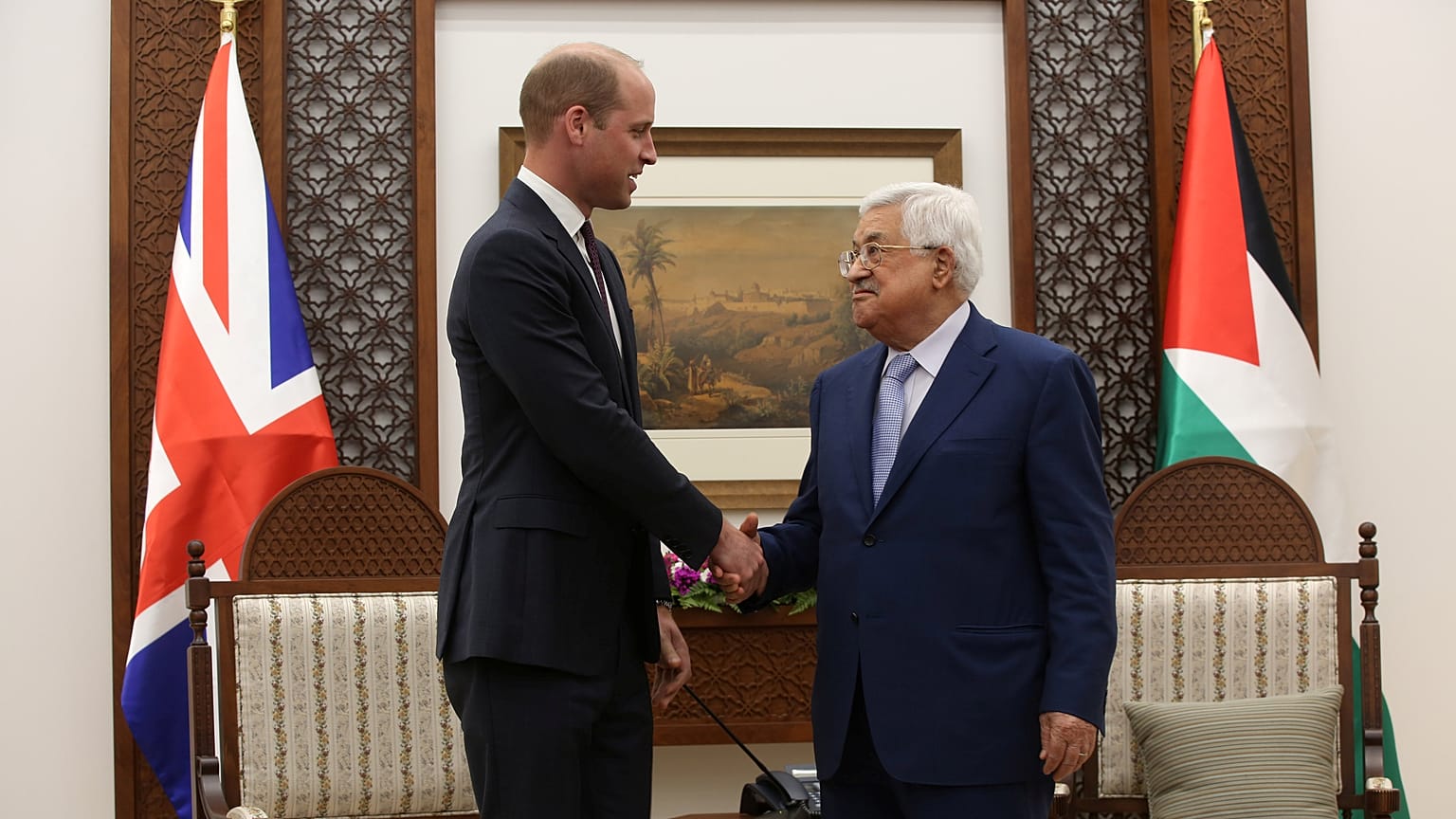 Le prince William parle des Territoires palestiniens comme d'un "pays"