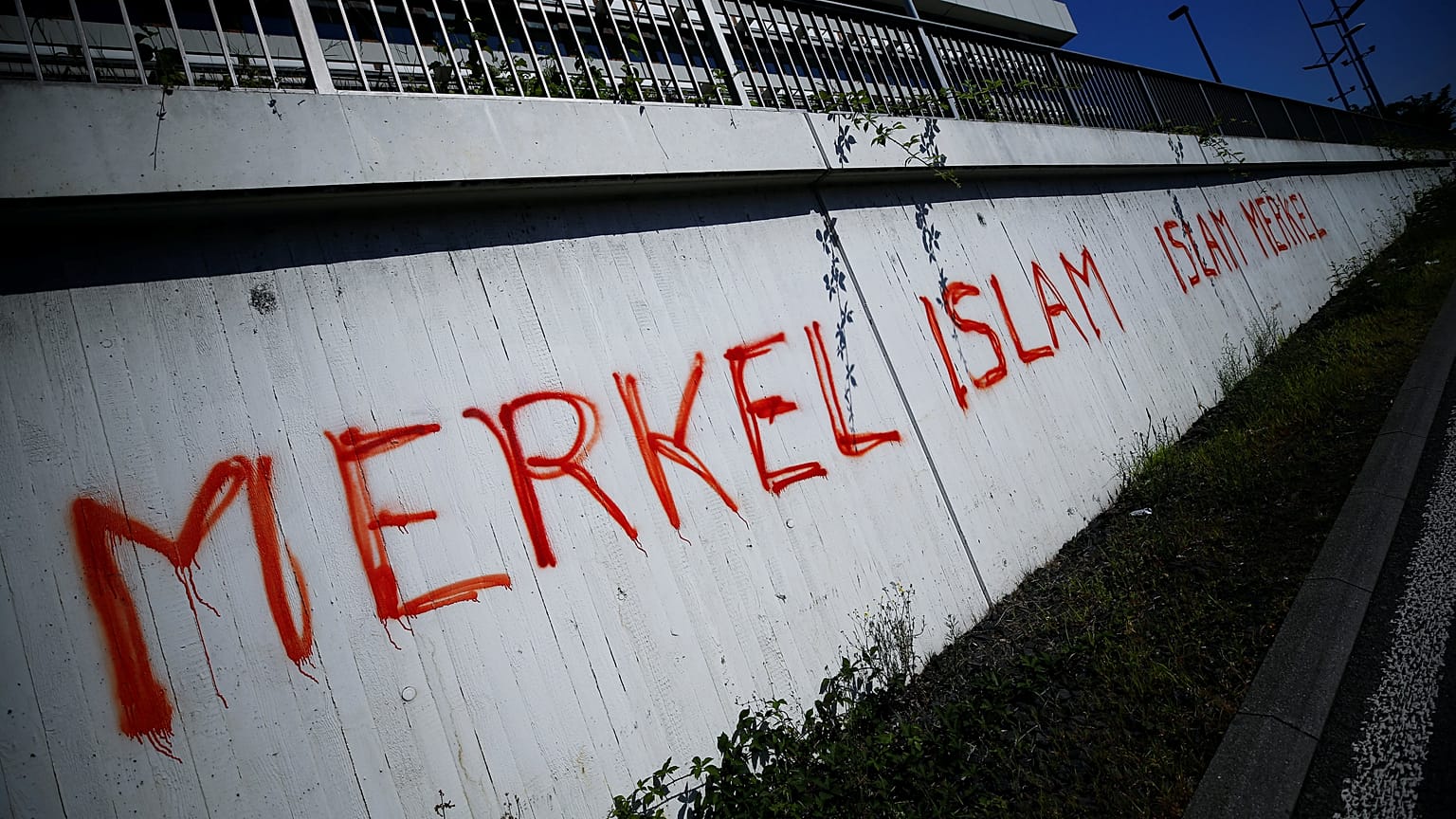Falfirka a bonni Egyesült Nemzetek terén