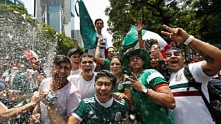 Watch: Mexican joy, German despair at the World Cup