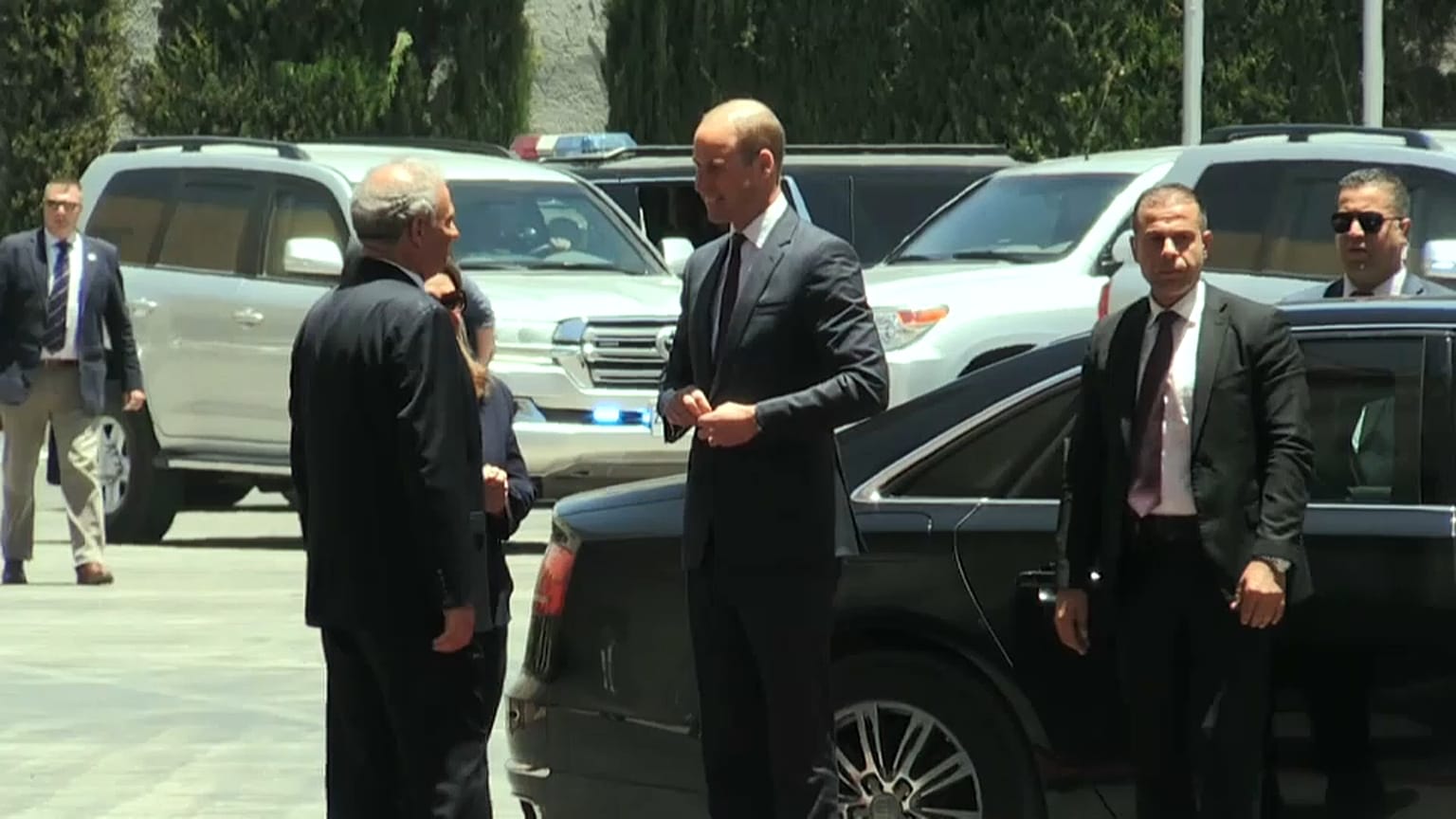 Palestina: William incontra Abbas nella visita in Cisgiordania