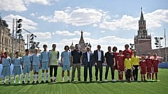 Футбол на Красной площади