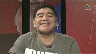 Maradona diz que está perfeito e que nunca esteve melhor