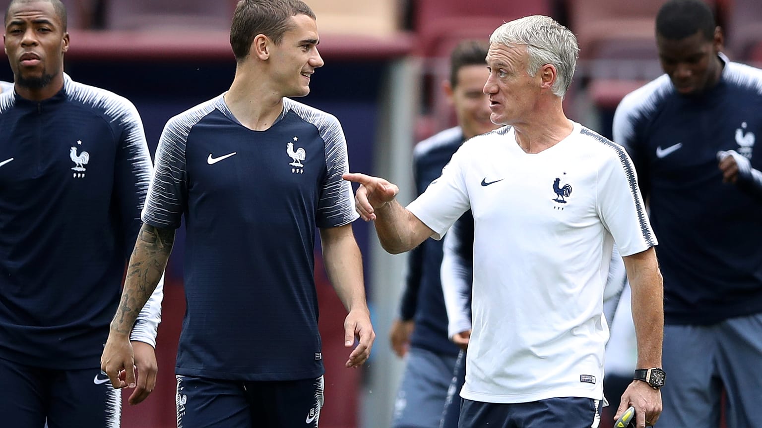 Les Bleus attendent Messi