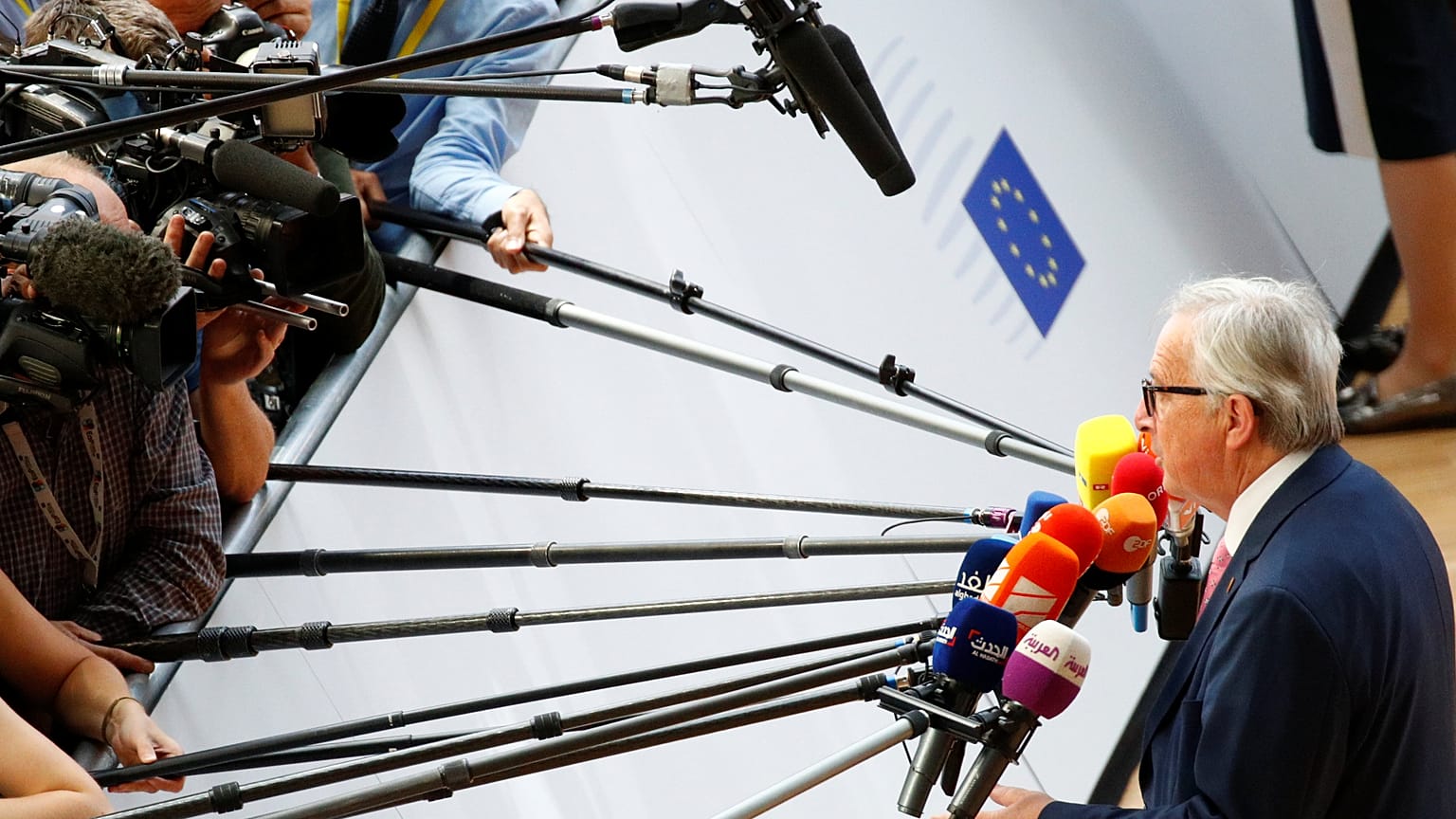 Juncker in Brüssel am 28.06.2018
