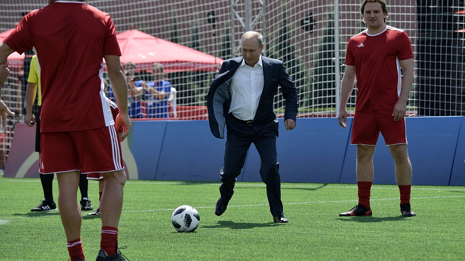  Floods hit Greece and Putin shoots and scores: No Comment of the Week