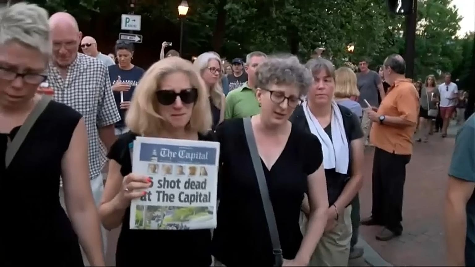 Luto en Annapolis por la masacre en el Capital Gazzete
