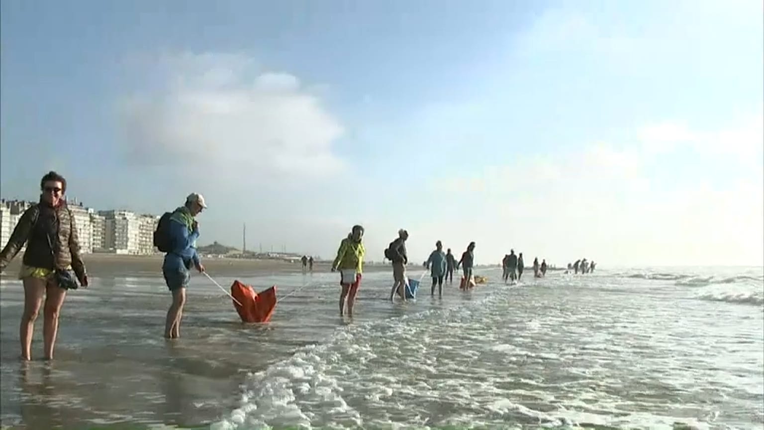 beach belgium - grab from sujet