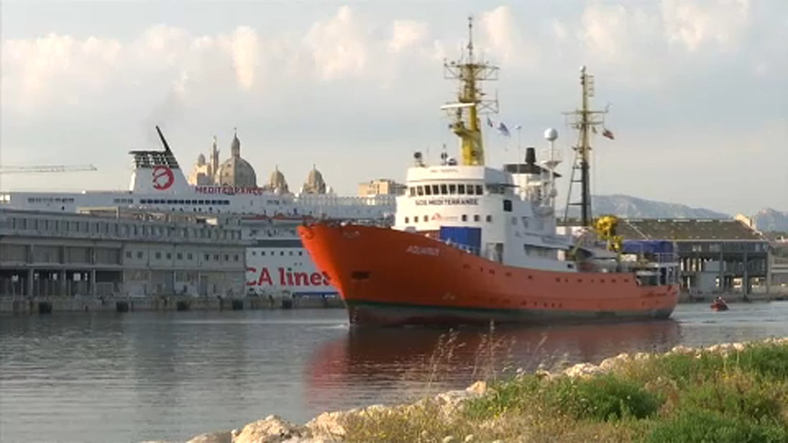 Líbiába indult az Aquarius
