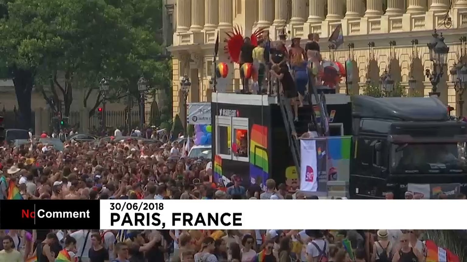 La Marche des fiertés à Paris