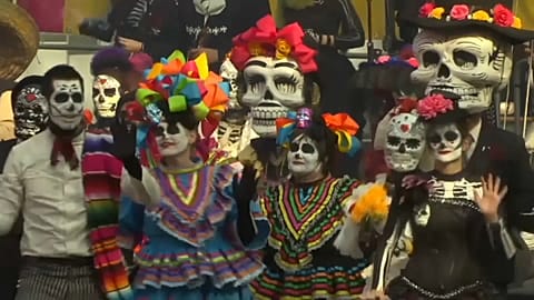 “Dia dos Mortos” em Moscovo